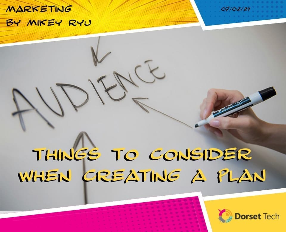 Things to Consider When Creating a Marketing Plan